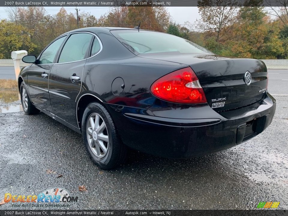 2007 Buick LaCrosse CX Midnight Amethyst Metallic / Neutral Photo #5