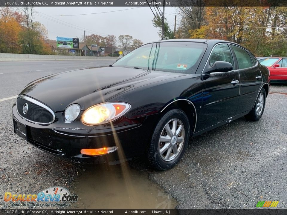 2007 Buick LaCrosse CX Midnight Amethyst Metallic / Neutral Photo #7