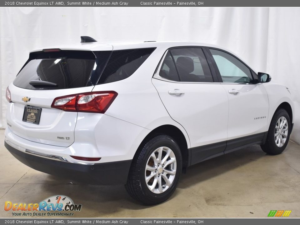 2018 Chevrolet Equinox LT AWD Summit White / Medium Ash Gray Photo #2