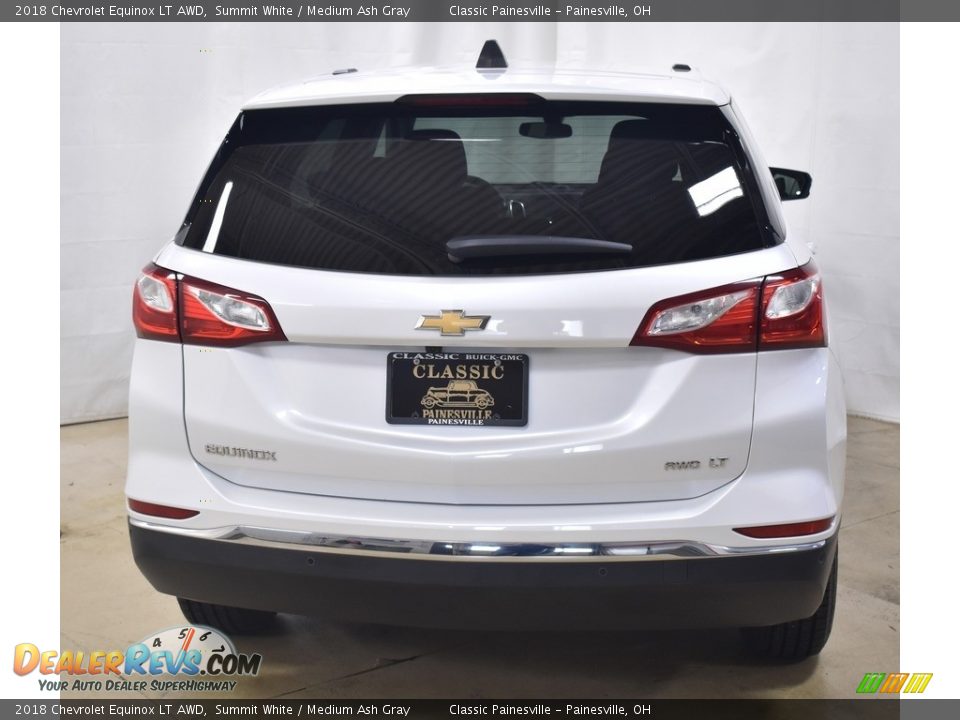 2018 Chevrolet Equinox LT AWD Summit White / Medium Ash Gray Photo #3