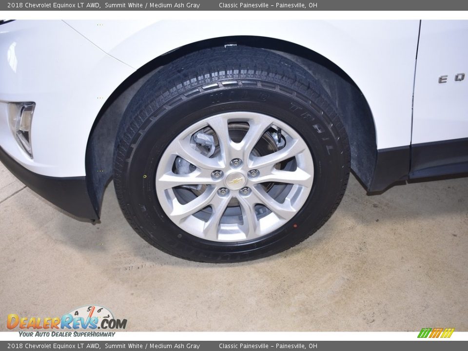 2018 Chevrolet Equinox LT AWD Summit White / Medium Ash Gray Photo #5