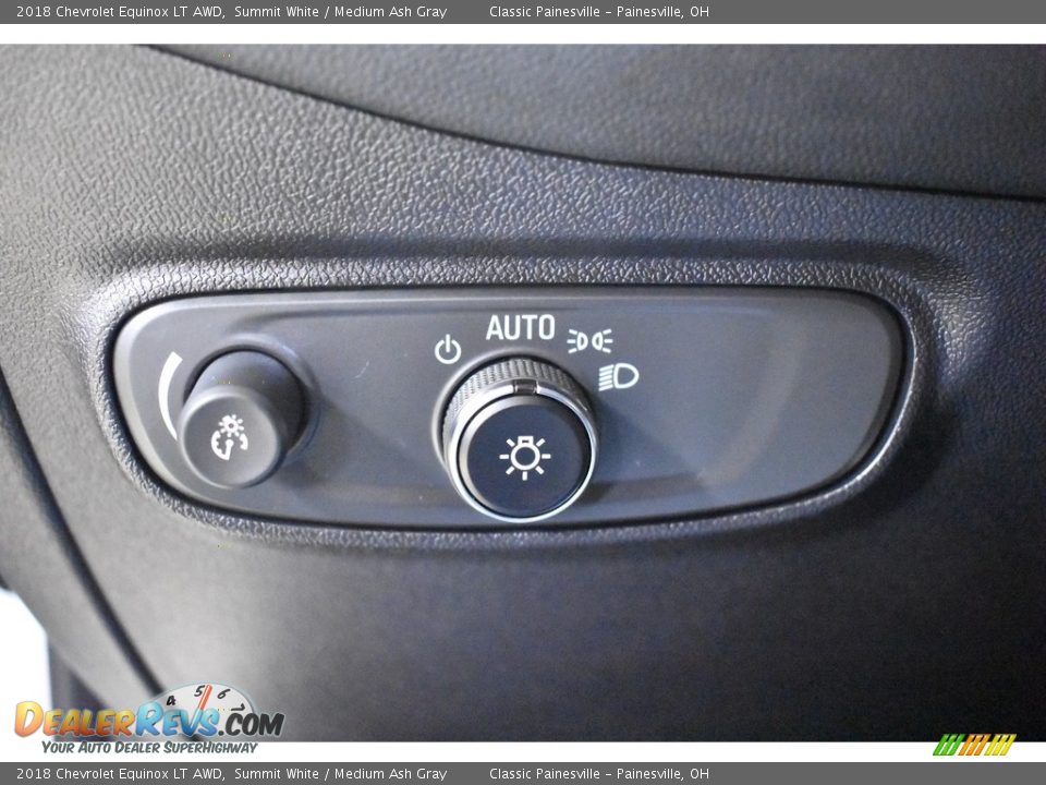 2018 Chevrolet Equinox LT AWD Summit White / Medium Ash Gray Photo #11