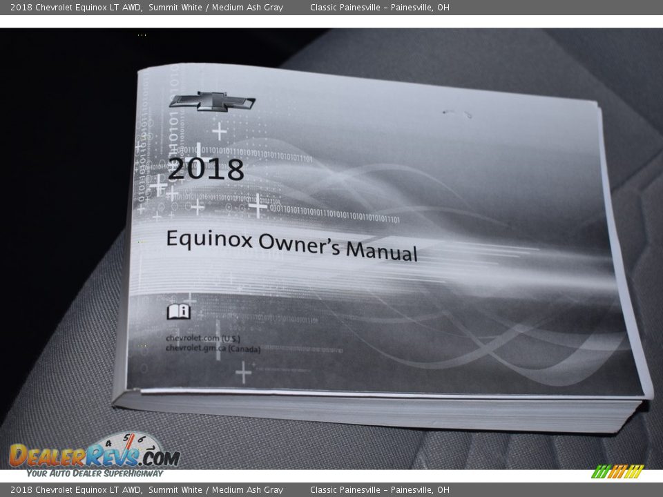 2018 Chevrolet Equinox LT AWD Summit White / Medium Ash Gray Photo #17