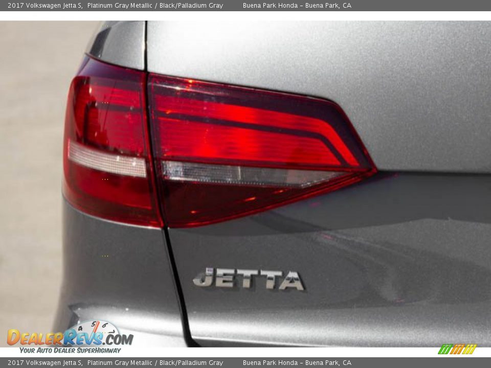 2017 Volkswagen Jetta S Platinum Gray Metallic / Black/Palladium Gray Photo #12