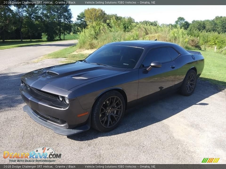 2018 Dodge Challenger SRT Hellcat Granite / Black Photo #1