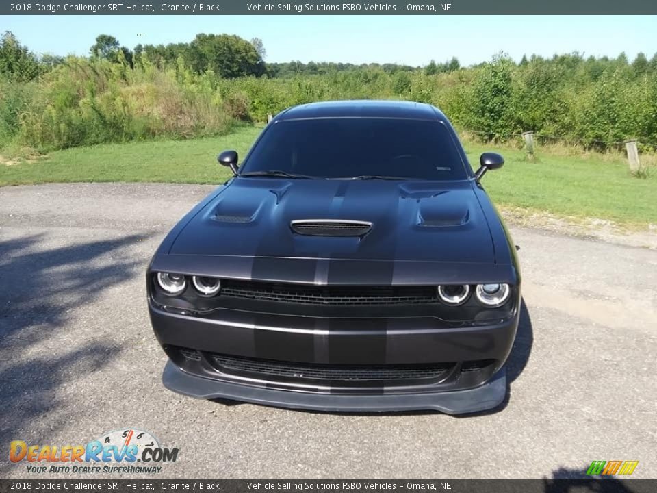 2018 Dodge Challenger SRT Hellcat Granite / Black Photo #7