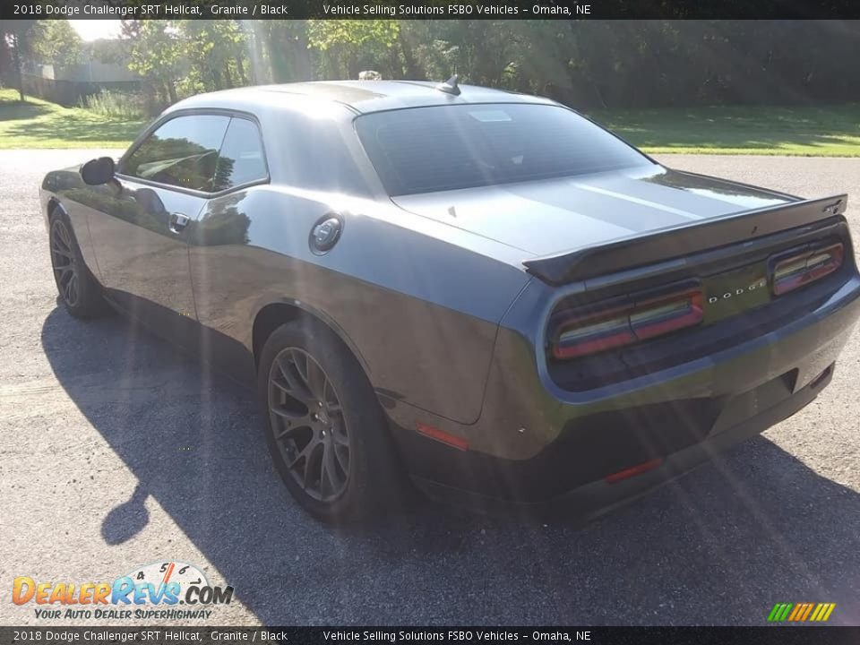 2018 Dodge Challenger SRT Hellcat Granite / Black Photo #10