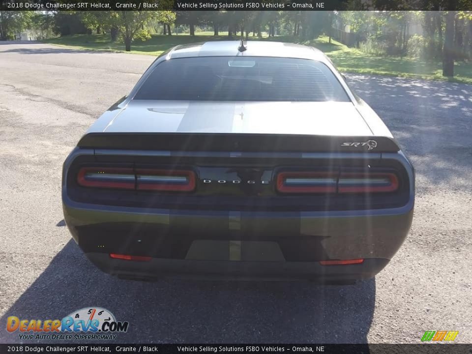 2018 Dodge Challenger SRT Hellcat Granite / Black Photo #11