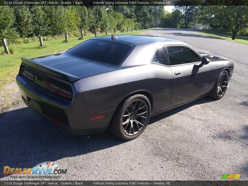 2018 Dodge Challenger SRT Hellcat Granite / Black Photo #12