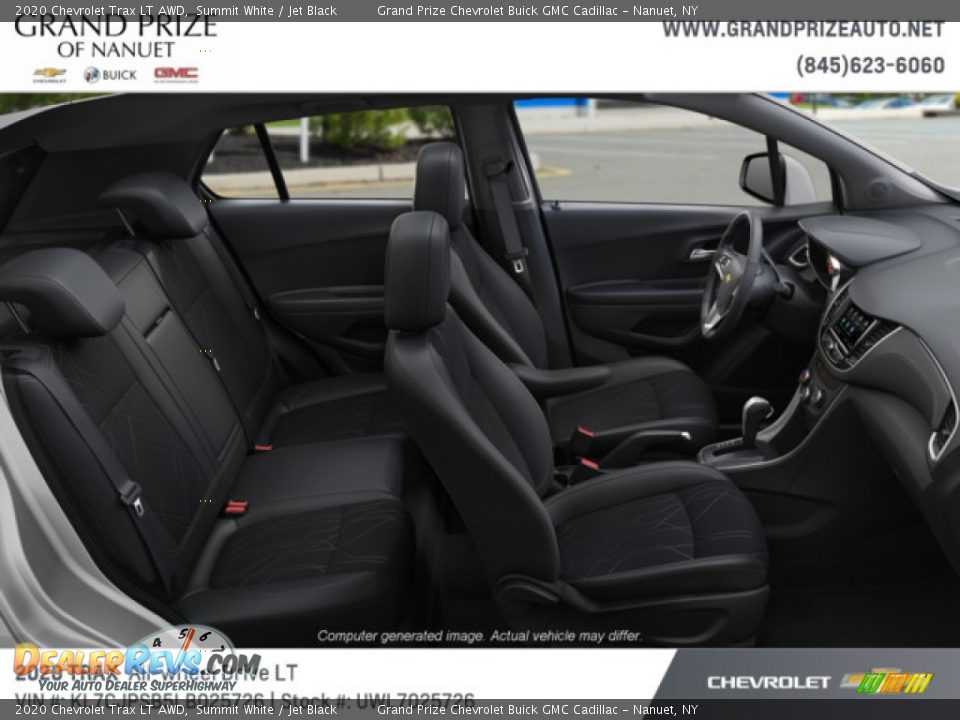 2020 Chevrolet Trax LT AWD Summit White / Jet Black Photo #6