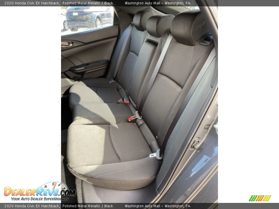 2020 Honda Civic EX Hatchback Polished Metal Metallic / Black Photo #18