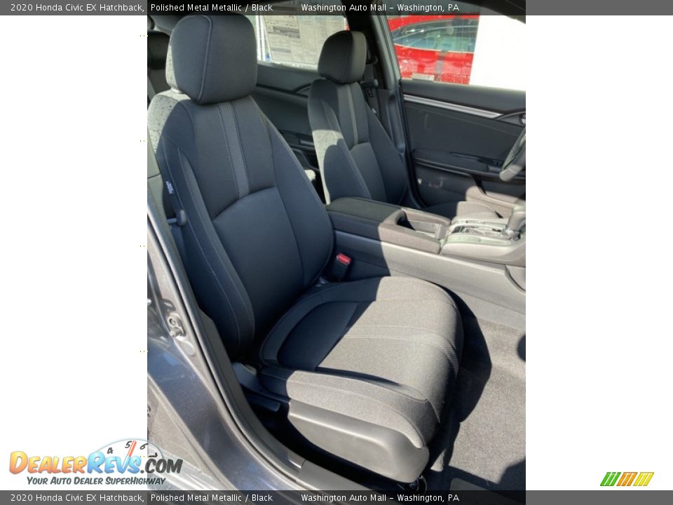 2020 Honda Civic EX Hatchback Polished Metal Metallic / Black Photo #26