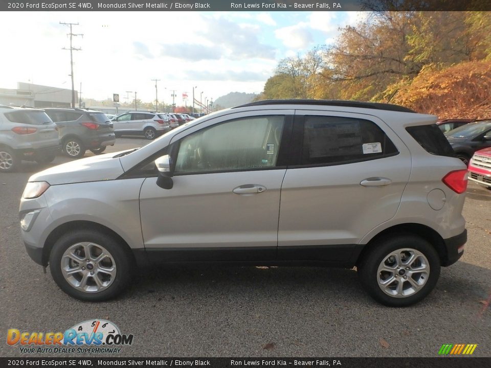 Moondust Silver Metallic 2020 Ford EcoSport SE 4WD Photo #6