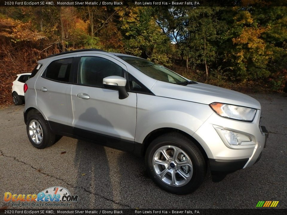 Moondust Silver Metallic 2020 Ford EcoSport SE 4WD Photo #9