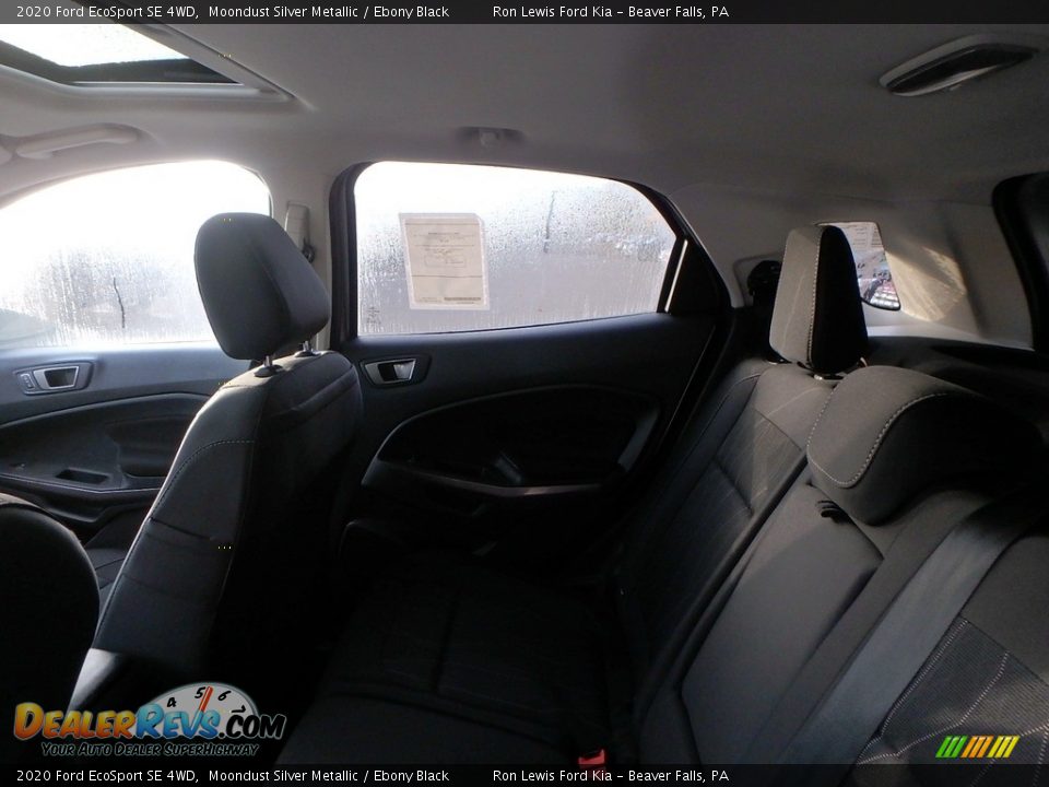 2020 Ford EcoSport SE 4WD Moondust Silver Metallic / Ebony Black Photo #15