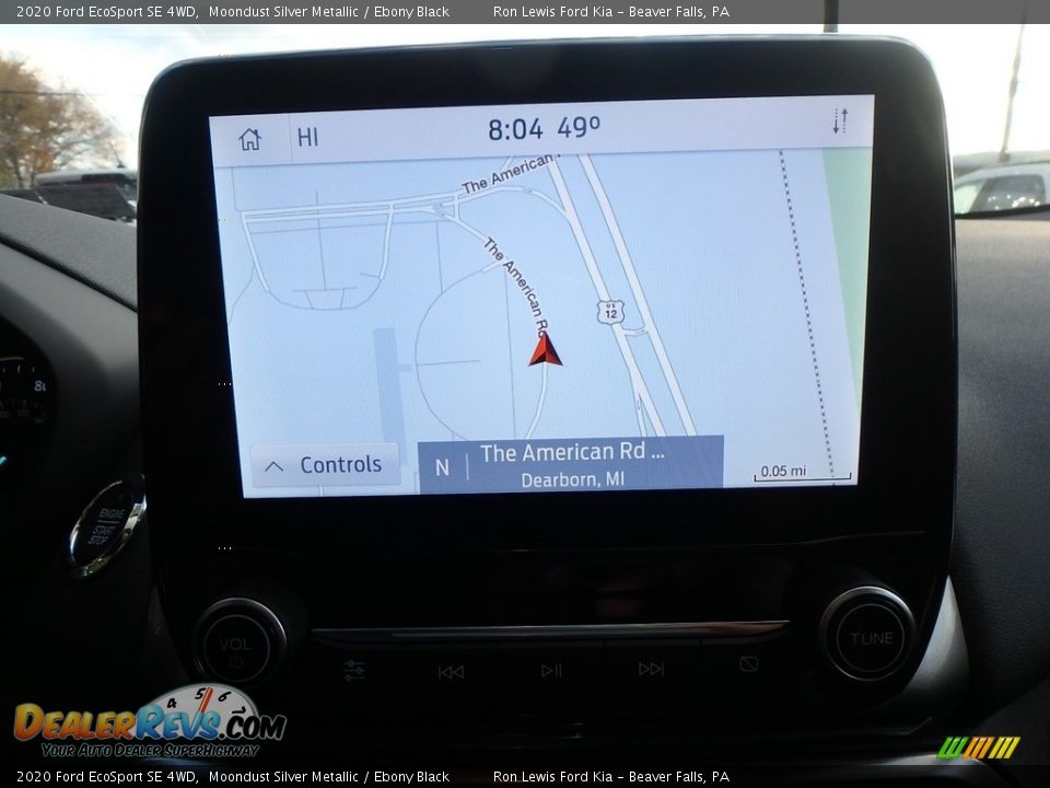 Navigation of 2020 Ford EcoSport SE 4WD Photo #20