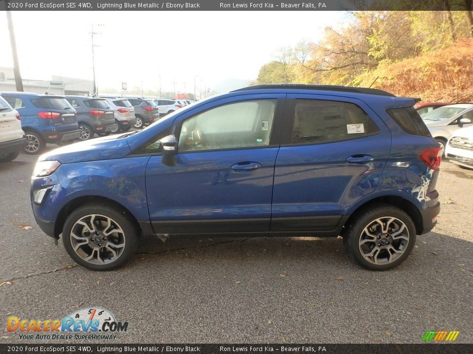 Lightning Blue Metallic 2020 Ford EcoSport SES 4WD Photo #6