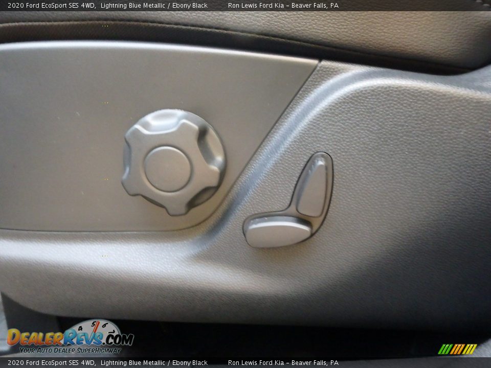 2020 Ford EcoSport SES 4WD Lightning Blue Metallic / Ebony Black Photo #11