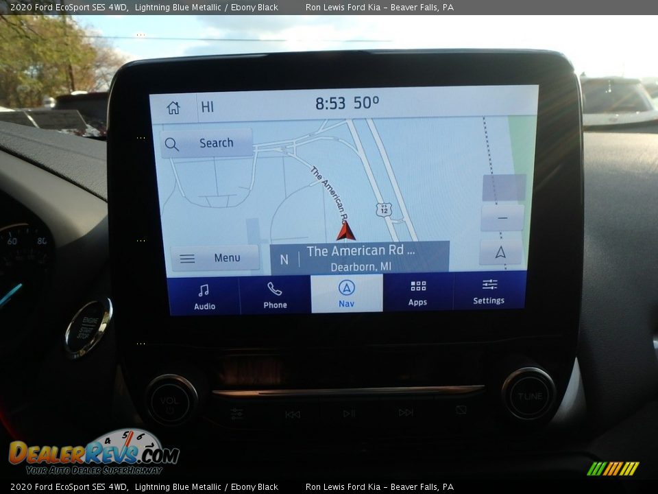 Navigation of 2020 Ford EcoSport SES 4WD Photo #19