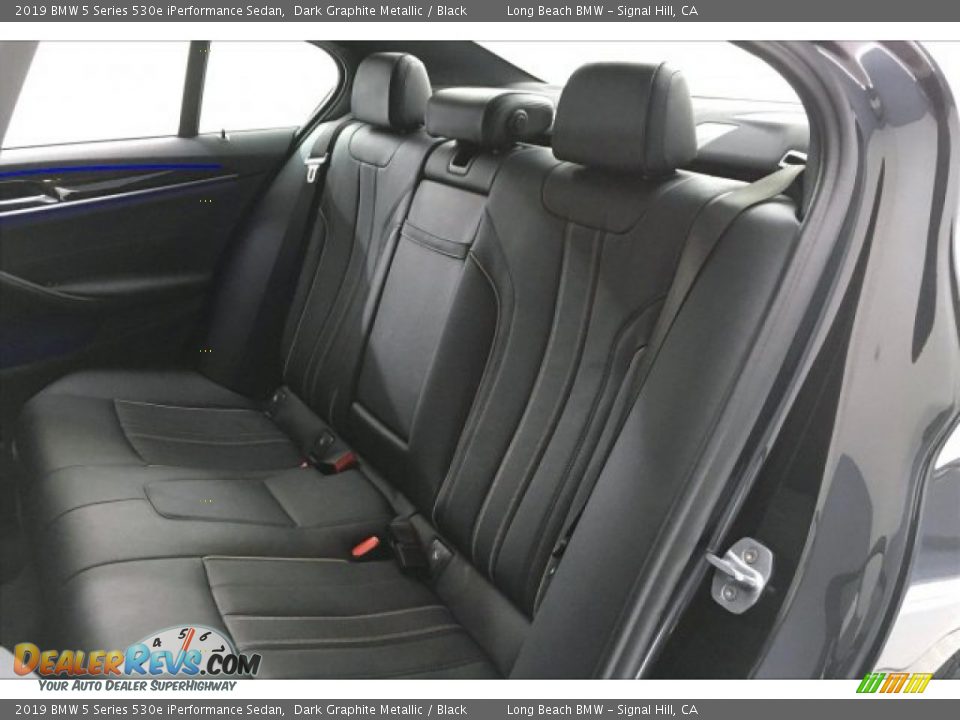 2019 BMW 5 Series 530e iPerformance Sedan Dark Graphite Metallic / Black Photo #33