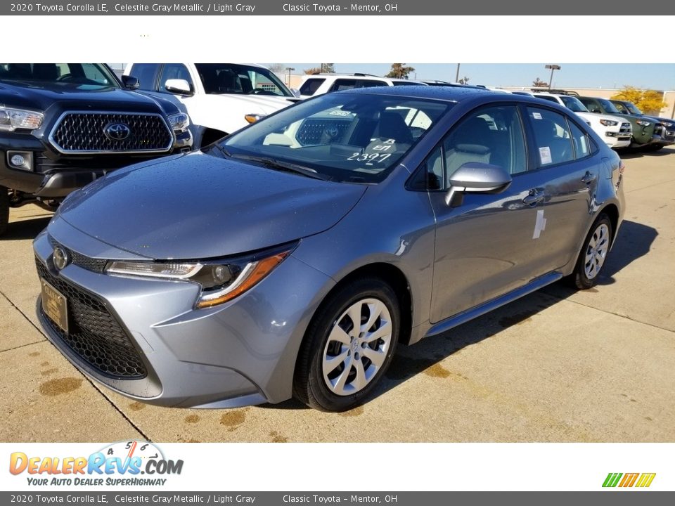 2020 Toyota Corolla LE Celestite Gray Metallic / Light Gray Photo #1