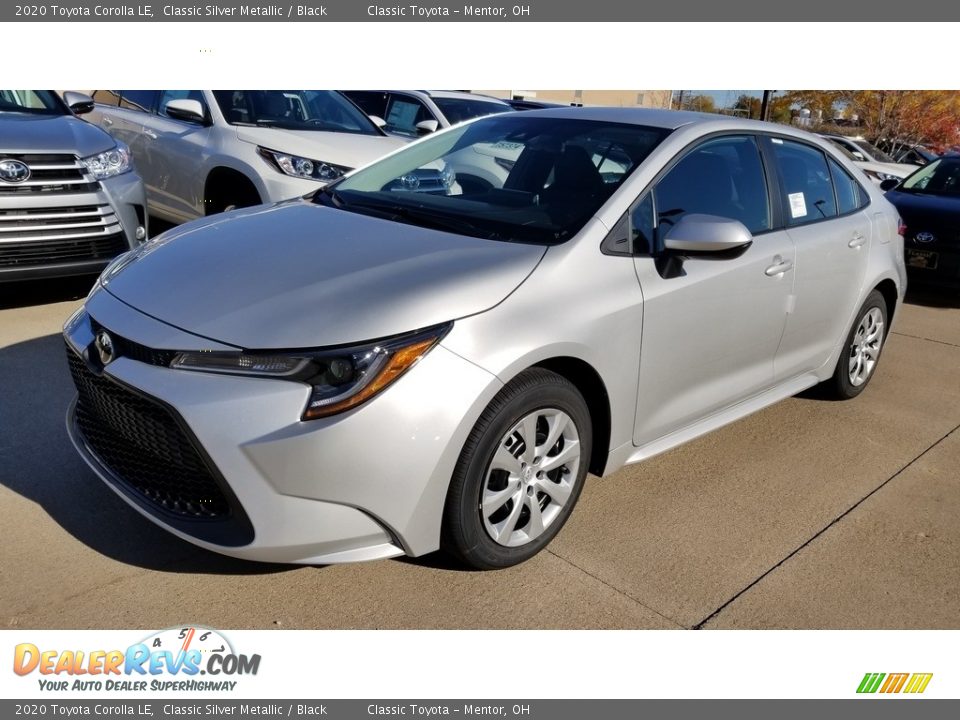 2020 Toyota Corolla LE Classic Silver Metallic / Black Photo #1
