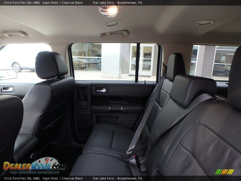 Rear Seat of 2019 Ford Flex SEL AWD Photo #11