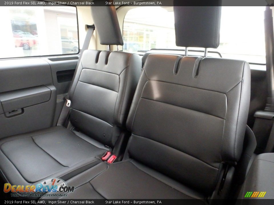 Rear Seat of 2019 Ford Flex SEL AWD Photo #12