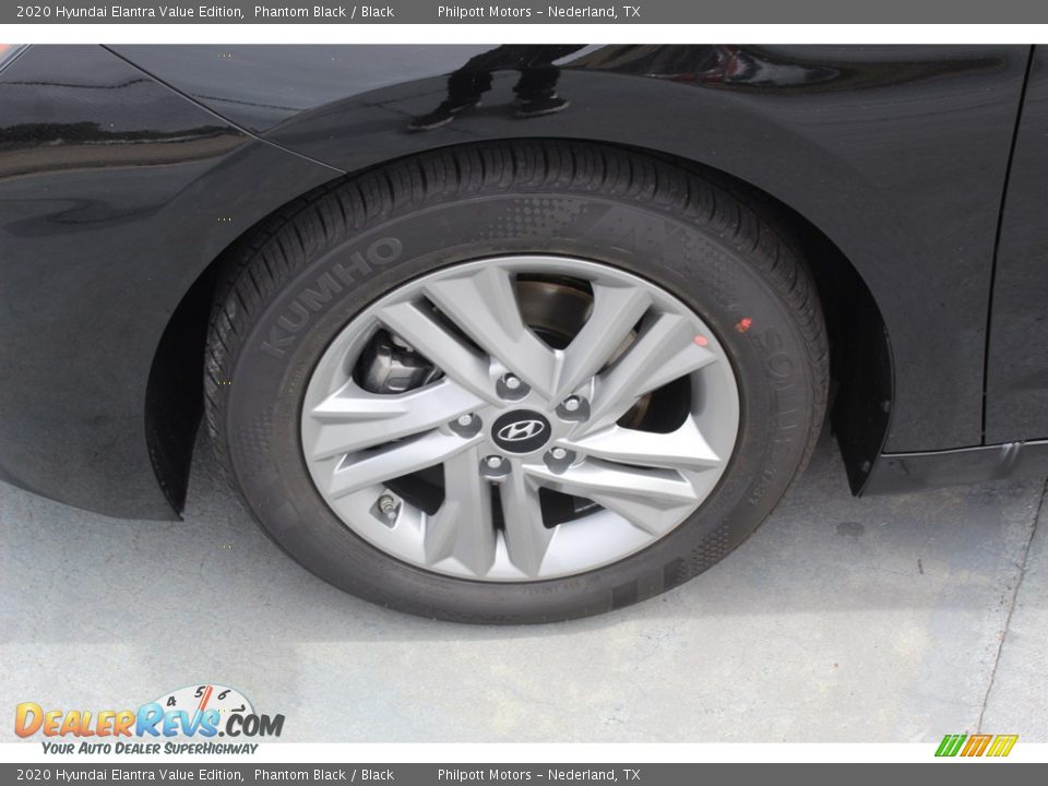 2020 Hyundai Elantra Value Edition Phantom Black / Black Photo #5