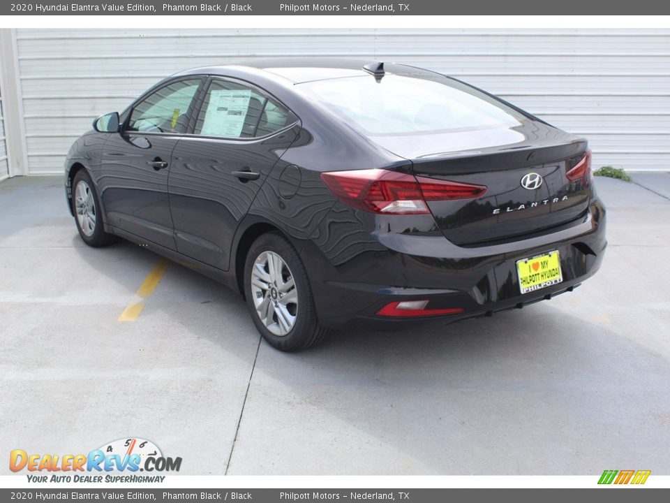 2020 Hyundai Elantra Value Edition Phantom Black / Black Photo #6