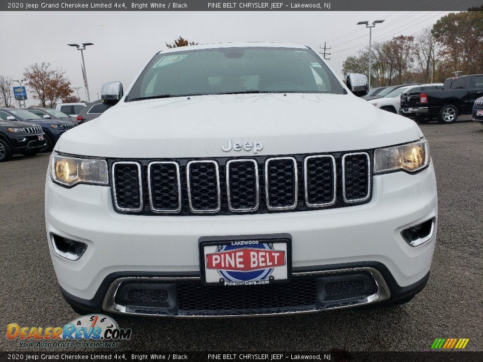 2020 Jeep Grand Cherokee Limited 4x4 Bright White / Black Photo #2