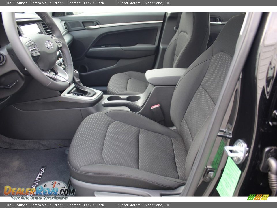 2020 Hyundai Elantra Value Edition Phantom Black / Black Photo #10