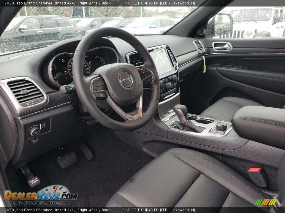 2020 Jeep Grand Cherokee Limited 4x4 Bright White / Black Photo #7