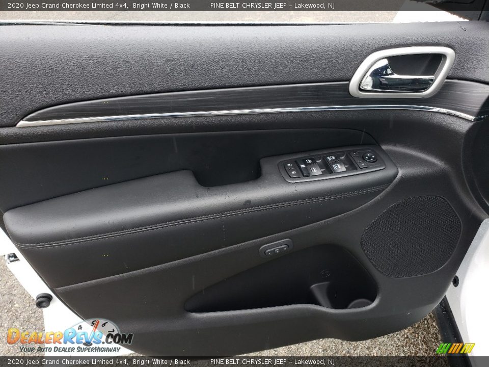 2020 Jeep Grand Cherokee Limited 4x4 Bright White / Black Photo #8