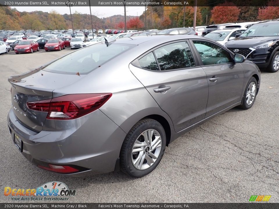 2020 Hyundai Elantra SEL Machine Gray / Black Photo #2