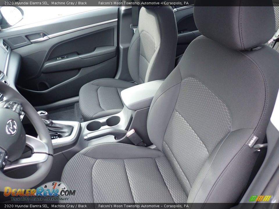 2020 Hyundai Elantra SEL Machine Gray / Black Photo #11