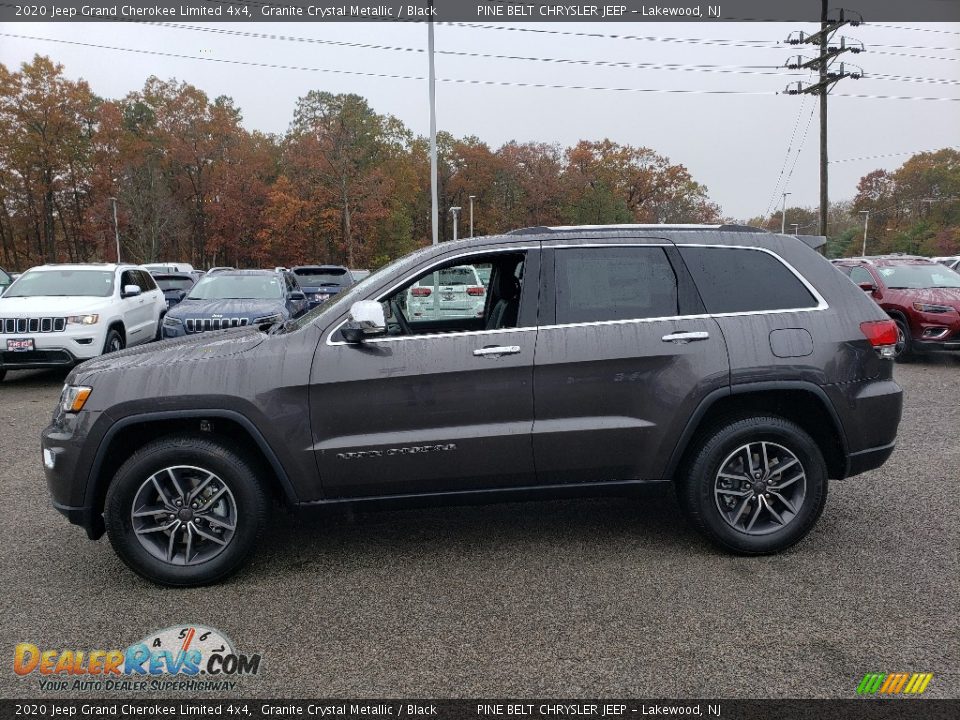 2020 Jeep Grand Cherokee Limited 4x4 Granite Crystal Metallic / Black Photo #3