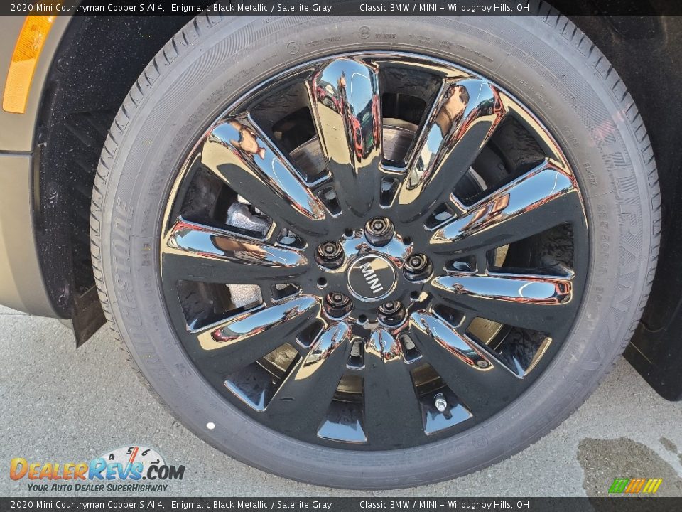 2020 Mini Countryman Cooper S All4 Enigmatic Black Metallic / Satellite Gray Photo #5