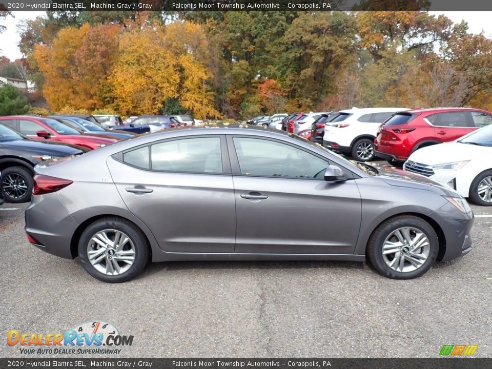 2020 Hyundai Elantra SEL Machine Gray / Gray Photo #1