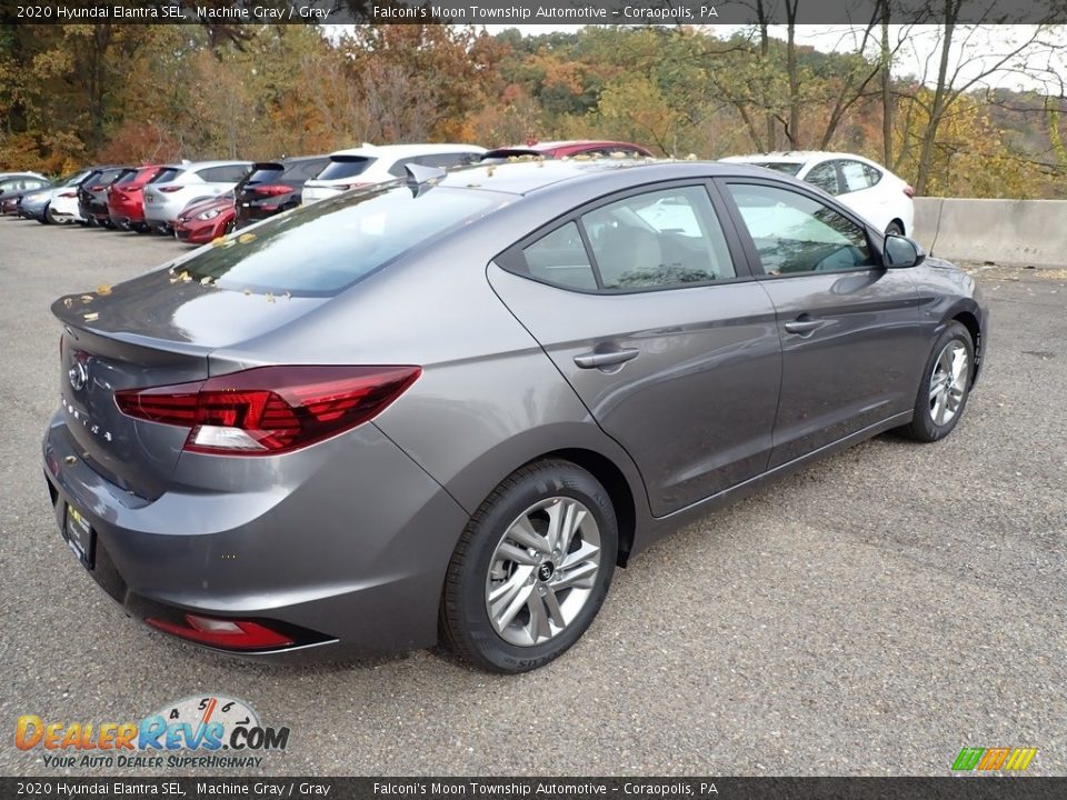 2020 Hyundai Elantra SEL Machine Gray / Gray Photo #2