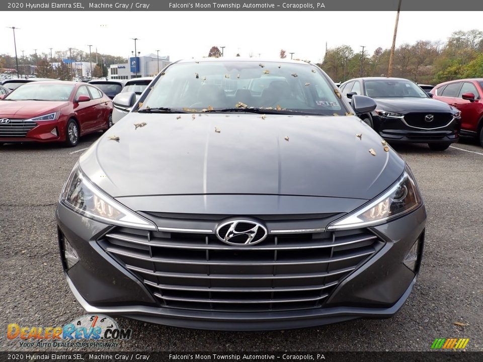 2020 Hyundai Elantra SEL Machine Gray / Gray Photo #4