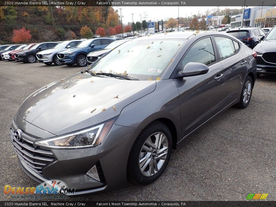 2020 Hyundai Elantra SEL Machine Gray / Gray Photo #5