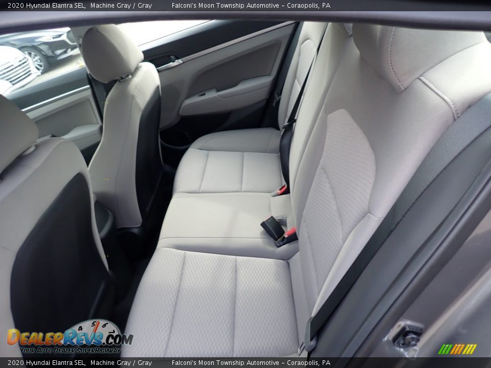 2020 Hyundai Elantra SEL Machine Gray / Gray Photo #8