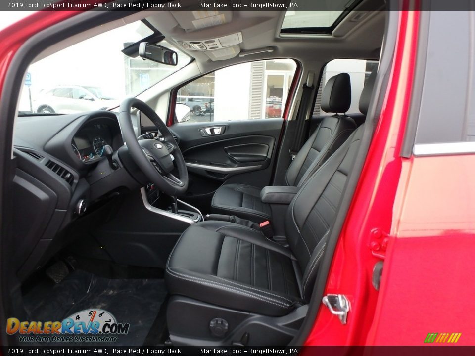 Front Seat of 2019 Ford EcoSport Titanium 4WD Photo #13