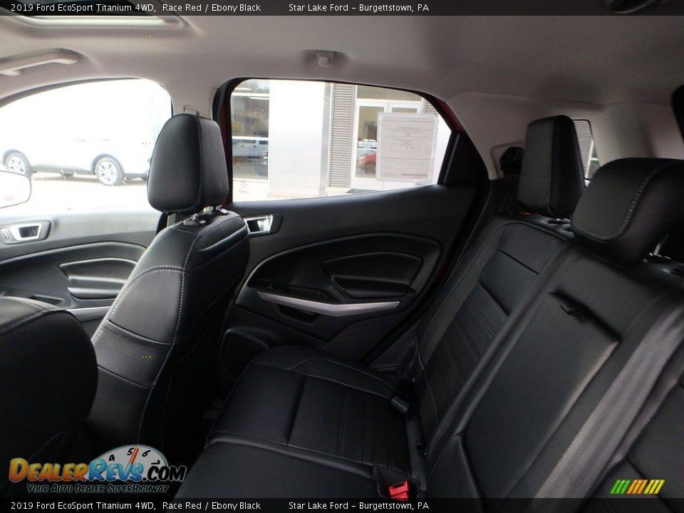 Rear Seat of 2019 Ford EcoSport Titanium 4WD Photo #14