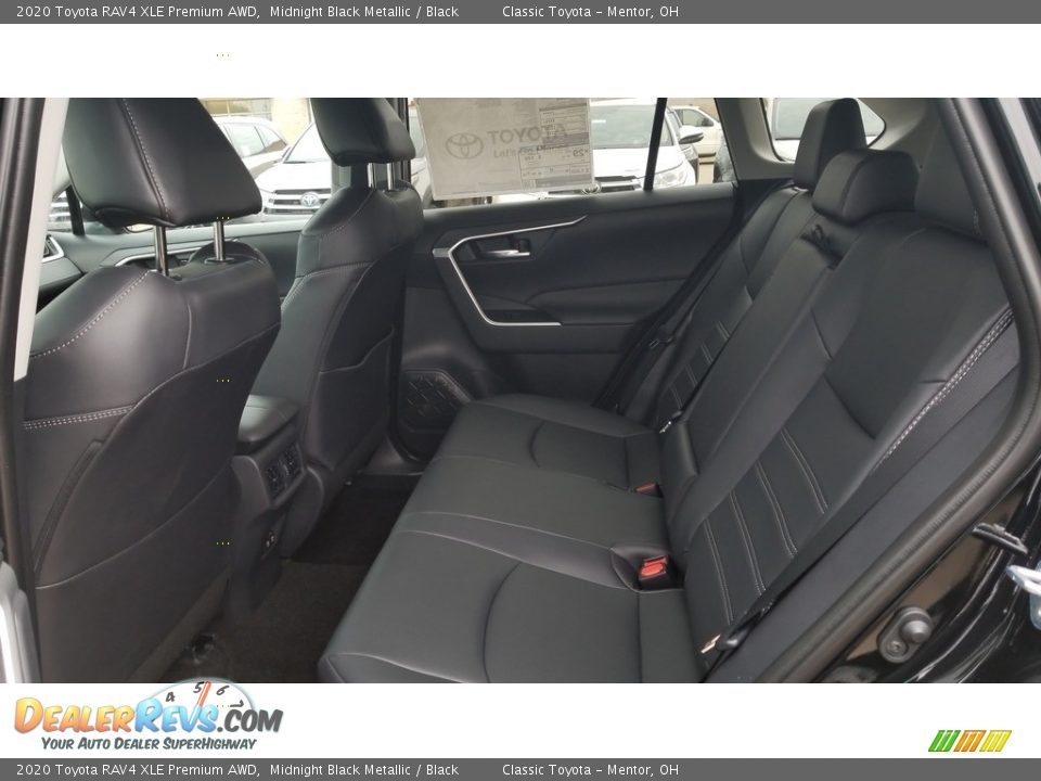 Rear Seat of 2020 Toyota RAV4 XLE Premium AWD Photo #3