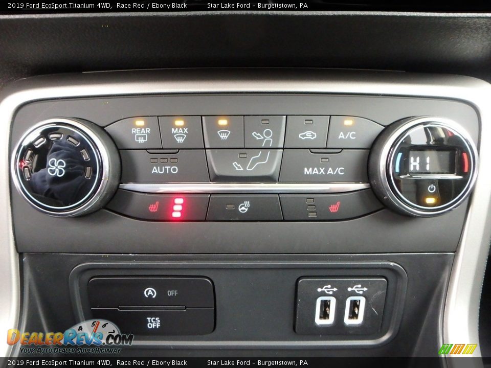 Controls of 2019 Ford EcoSport Titanium 4WD Photo #19