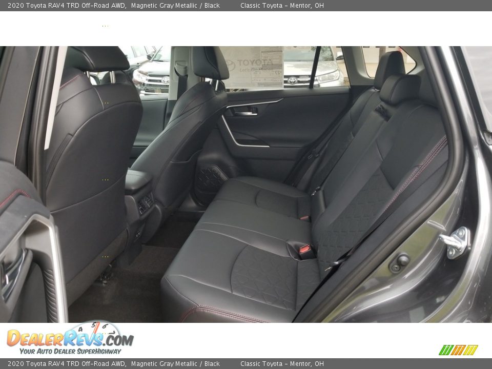 Rear Seat of 2020 Toyota RAV4 TRD Off-Road AWD Photo #3