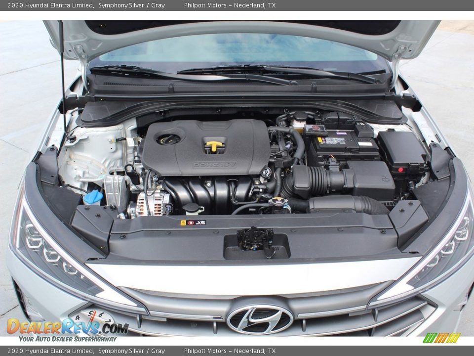 2020 Hyundai Elantra Limited Symphony Silver / Gray Photo #25