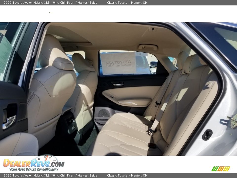 2020 Toyota Avalon Hybrid XLE Wind Chill Pearl / Harvest Beige Photo #3